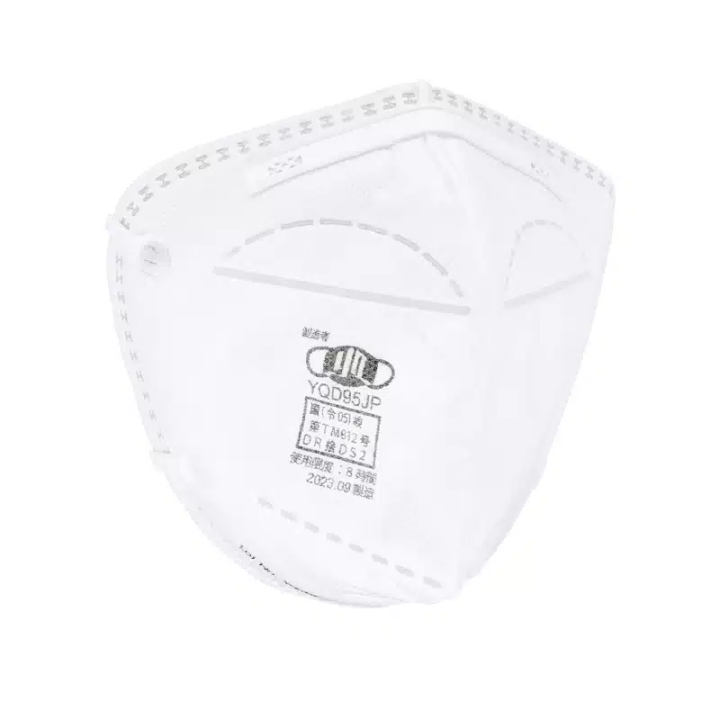 YQD95JP N95 Respirator – No Valve, Compact Design NIOSH Approved | Foldable Headband Style | Comfortable Fit for Daily Use - 画像 (3)