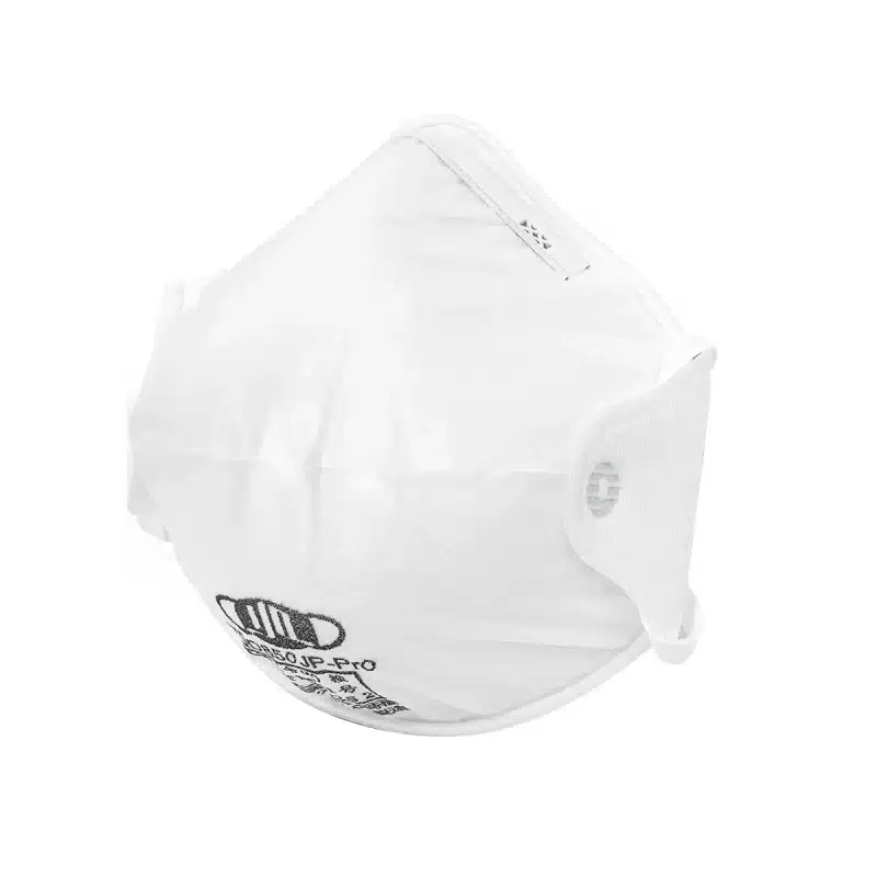 YQD850JP-Pro DS2 Respirator – No Valve, Cup-Shape JIS T8151 Certified | High Filtration | Ideal for Manufacturing & Construction