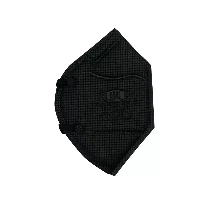 YQD960B N95 Mask – Black Foldable Design NIOSH Approved | ≥95% Filtration | Headband Style for Industrial Use - 画像 (4)