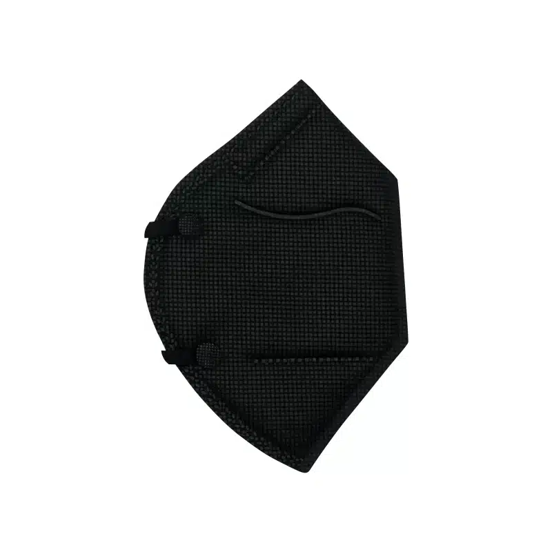 YQD960B N95 Mask – Black Foldable Design NIOSH Approved | ≥95% Filtration | Headband Style for Industrial Use - 画像 (5)