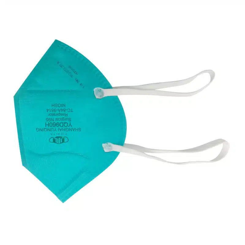 YQD960H NIOSH Approved N95 Surgical Respirator – Earloop Style, ASTM Level II, Individually Wrapped, Medical Use - Image 6
