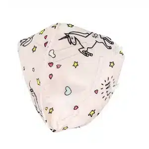 Yichita Kids N95 Respirator – Child-Sized Foldable Mask, Comfortable Fit, Individually Wrapped, ≥95% Filtration