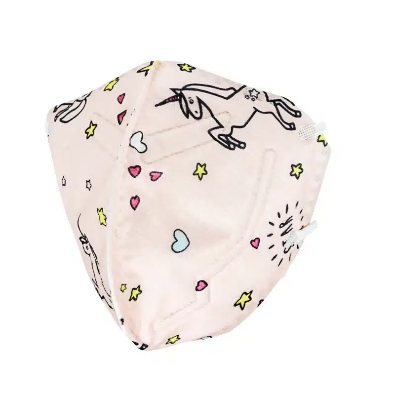 Yichita Kids N95 Respirator – Child-Sized Foldable Mask, Comfortable Fit, Individually Wrapped, ≥95% Filtration